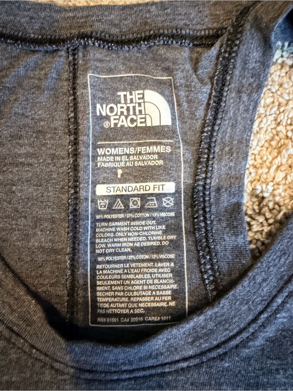 The North Face Heather Charcoal Gray Racerback Tank - Picture 4 of 6